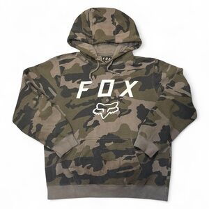 Fox Green Camouflage Hoodie Sweater Men’s Medium‎